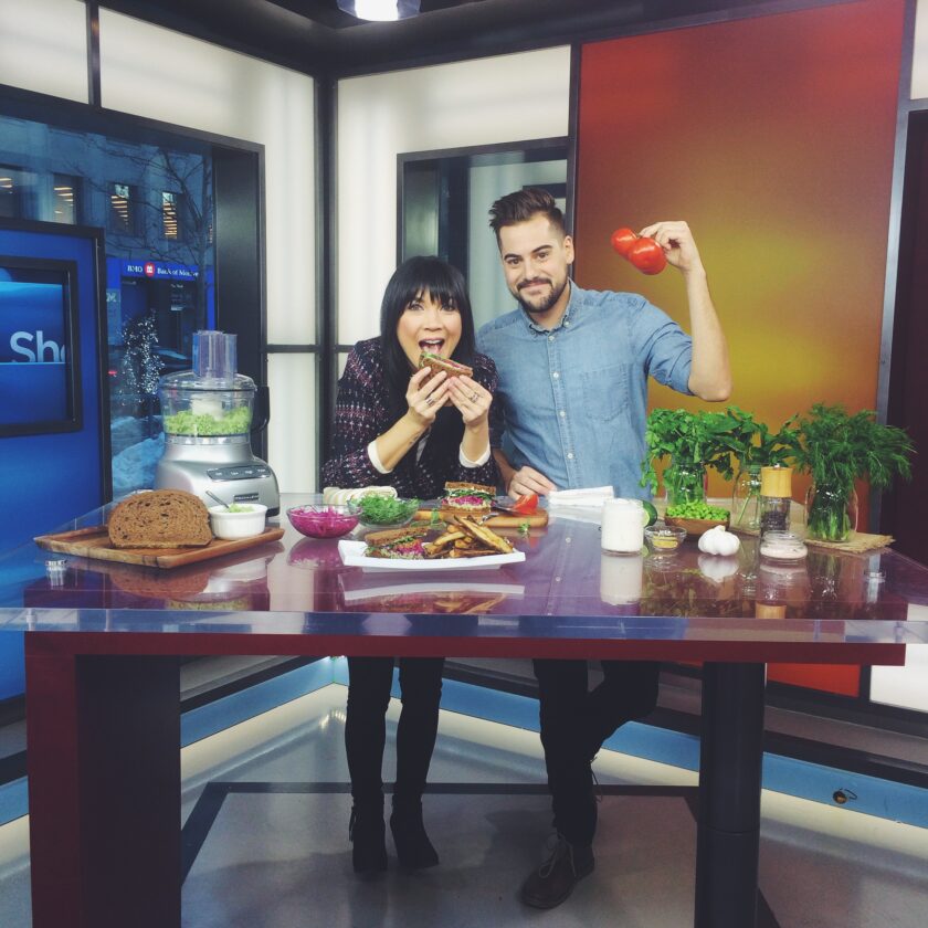 global morning show toronto - hot for food